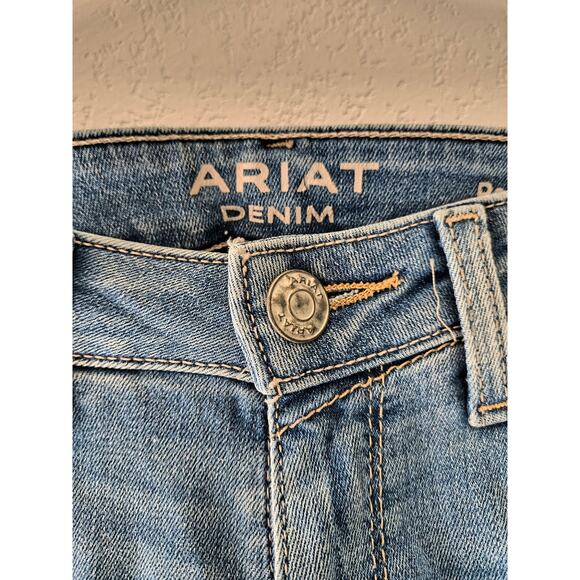 Ariat Women's Flare Perfect Rise 29R Tall Light Wash - Picture 3 of 7